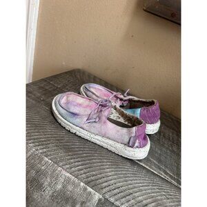 Hey Dude Wendy Youth  Girls Dreamer Slip On Shoes Size K11